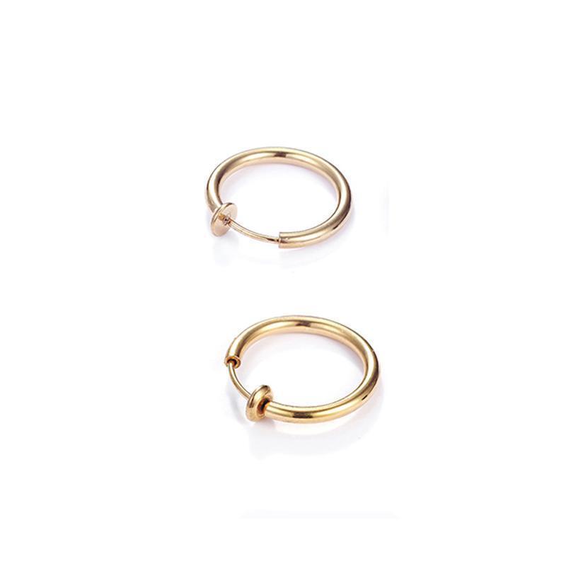 Pendientes retráctiles No es necesario perforar