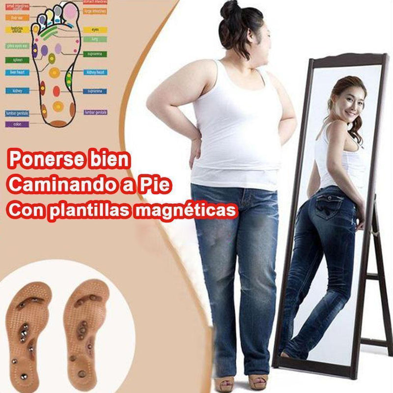 ComoVidaâ„?Plantillas de Acupuntura para Quemar Grasa (Un Par)