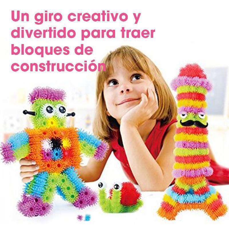 Grupos creativos de bolas coloridas