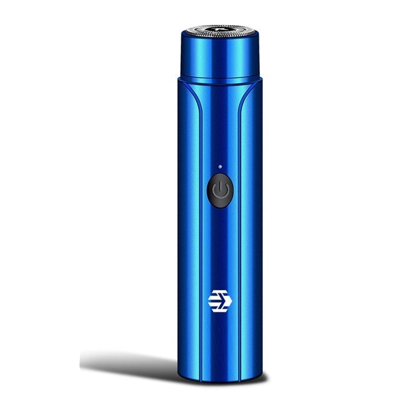 Mini máquina de afeitar eléctrica portátil