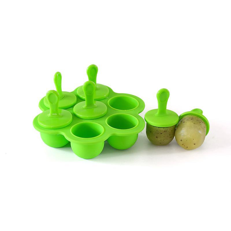 Juego de moldes de silicona para paletas mini