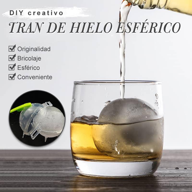 Molde de hielo esférico creativo de bricolaje