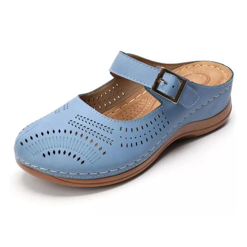 Sandalias vintage antideslizantes cómodas para mujer