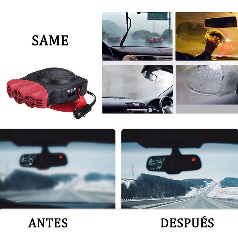 Desempañador de descongelador de calentador de coche portátil 150W