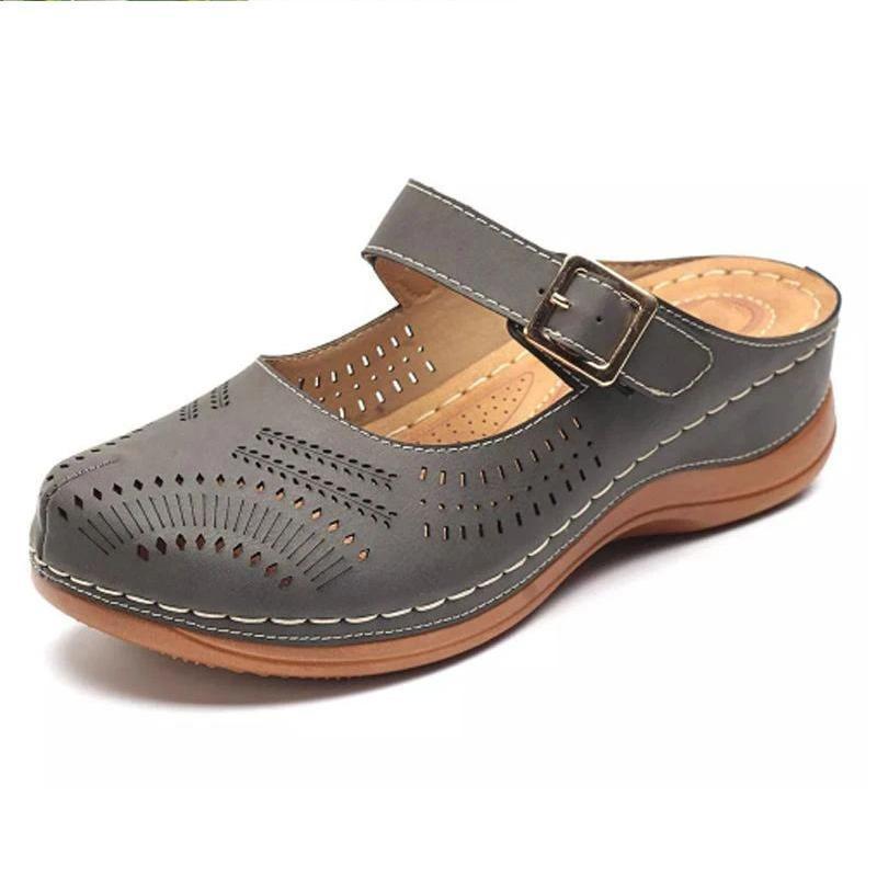 Sandalias vintage antideslizantes cómodas para mujer