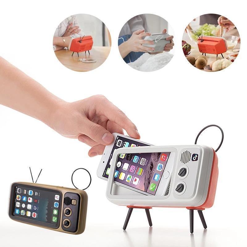 Soporte Para Teléfono Creativo | Mini Altavoz