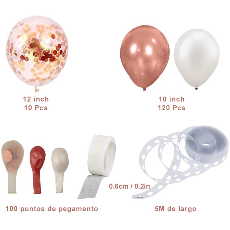 Decoración de fiesta DIY Kit de guirnalda de globos