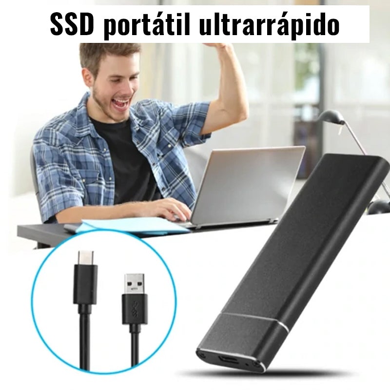 Disco duro externo SSD ultrarrápido