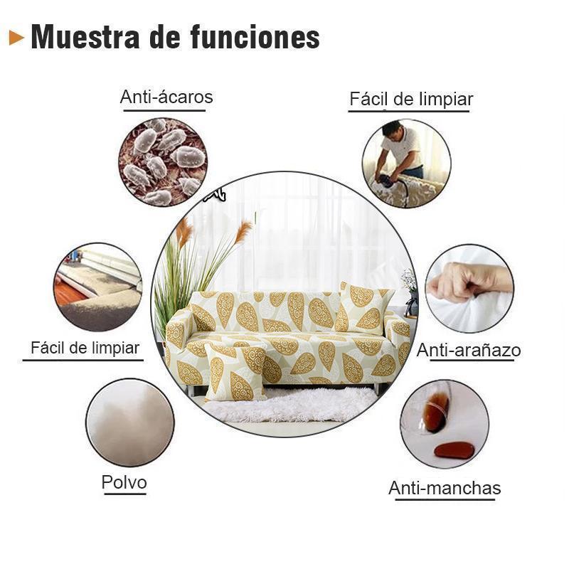 Funda Elástica Universal Para Sofá, 16 Estilos