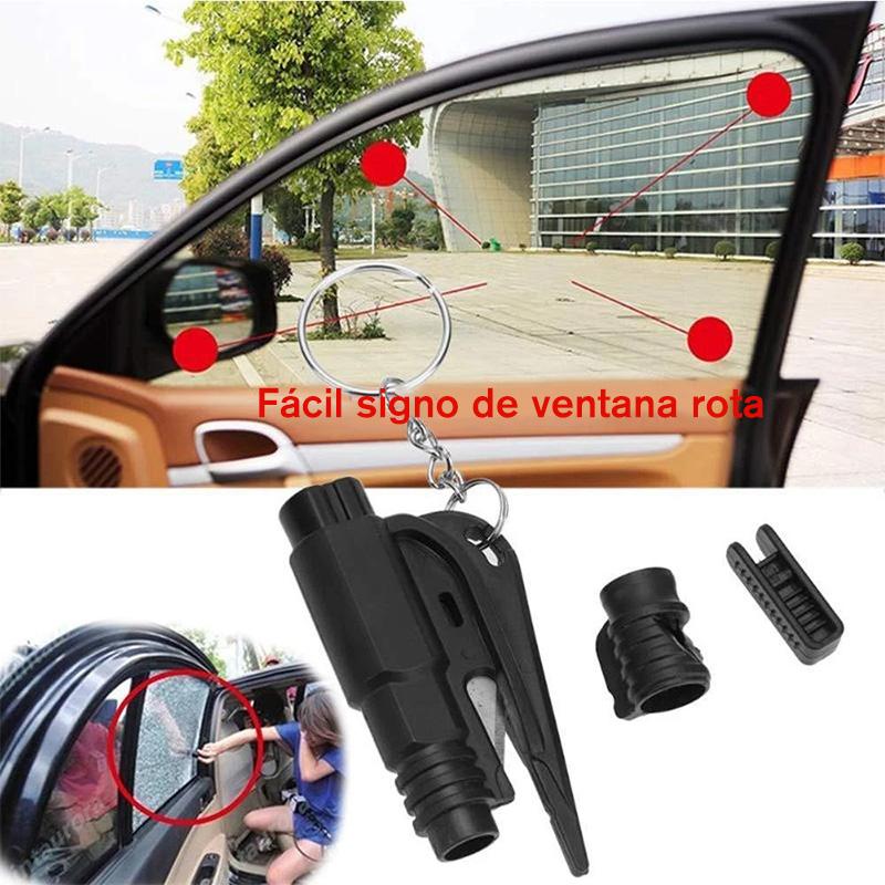 Llavero de seguridad para la vida del coche tres en uno