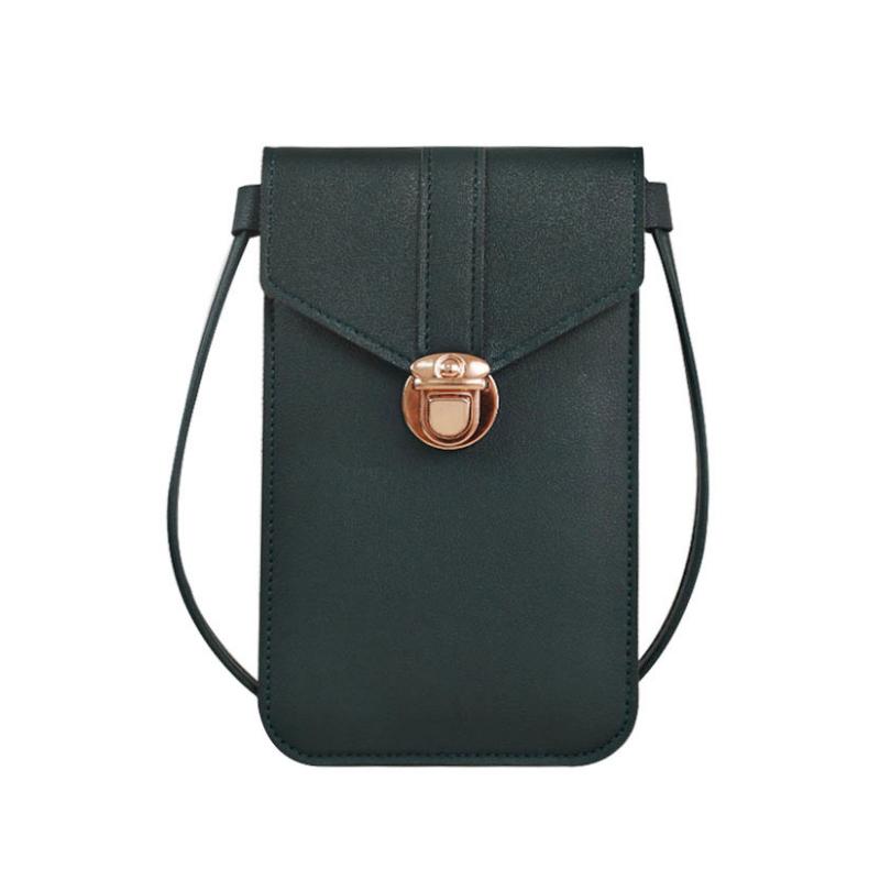 Bolsa de cambio de cuero de PU tocable