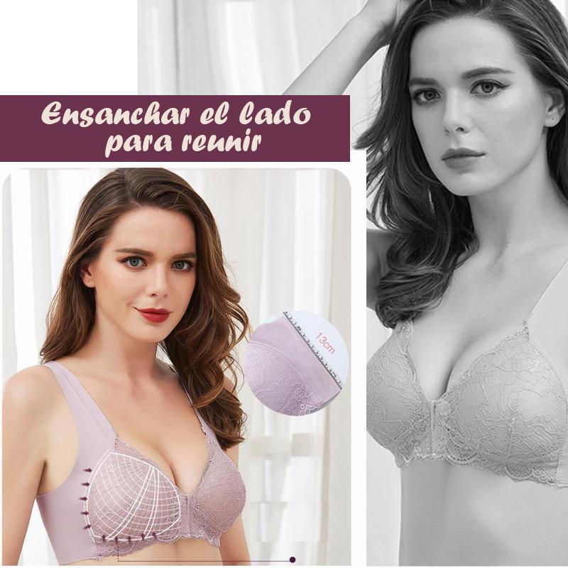 ComoVidaâ„?Sujetador Transpirable con Hebilla frontal