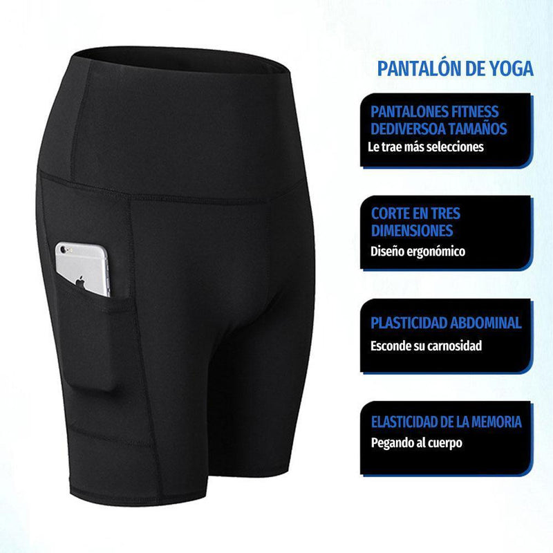 CORTOS PANTALONES DE YOGA PARA ENTRENAMIENTO