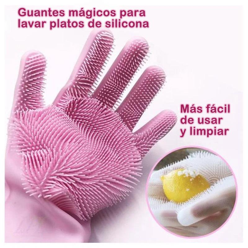 Guantes mágicos de lavado de silicona