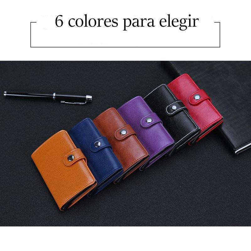 Billetero anti-desmagnetización, 6 colores