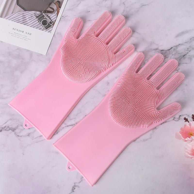 Guantes mágicos de lavado de silicona