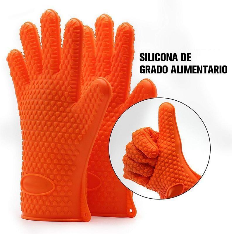 Bequee guantes de silicona resistentes al calor