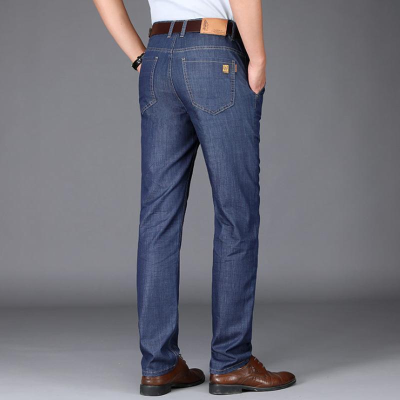ComoVidaâ„?Pantalones Vaqueros Ultraligeros Transpirables Micro-Elásticos Para Hombre