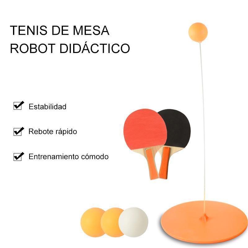 Equipo de entrenamiento de tenis de mesa