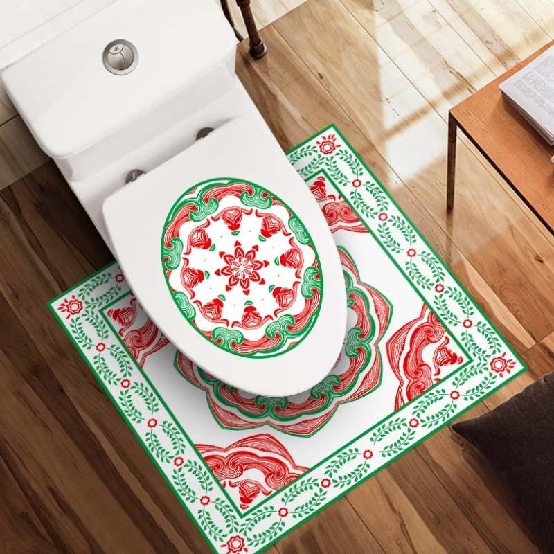 Pegatinas de piso de baño a prueba de agua