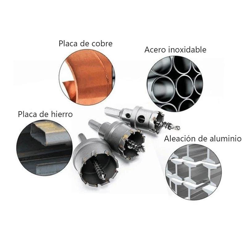 Juego de Sierra de Perforación Broca (12PCS)