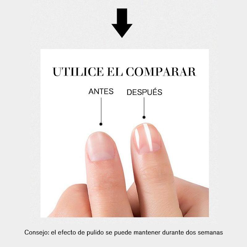 Lima de uñas de vidrio nano pulido