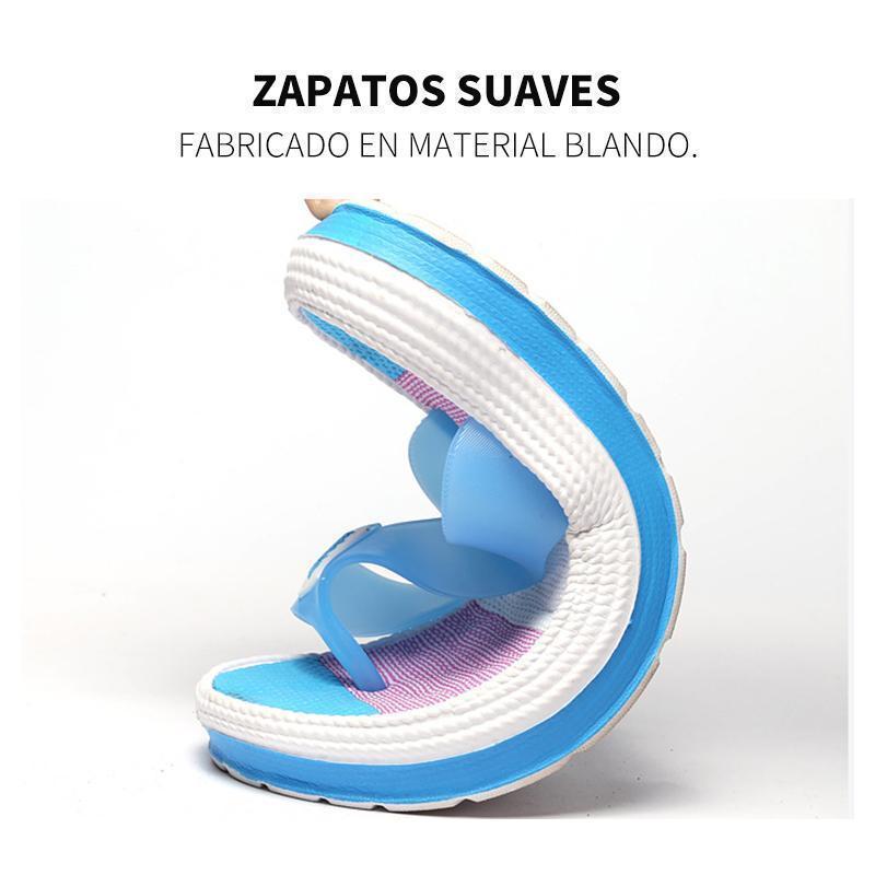 ComoVidaâ„?Arcoiris Flip-Flops Sandalias para verano