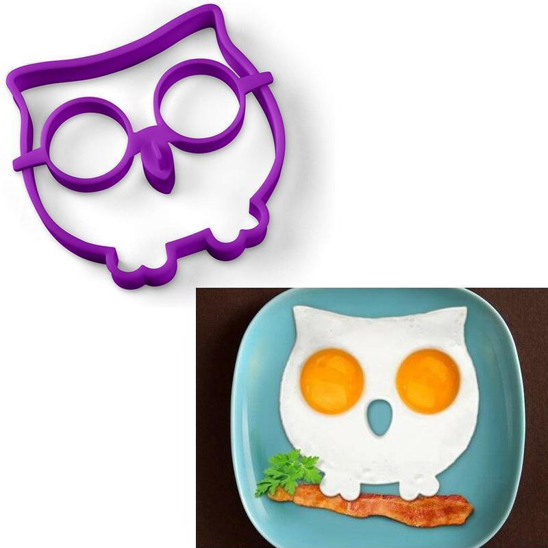 Moldes Divertidos de Desayuno con Separatores de Huevos