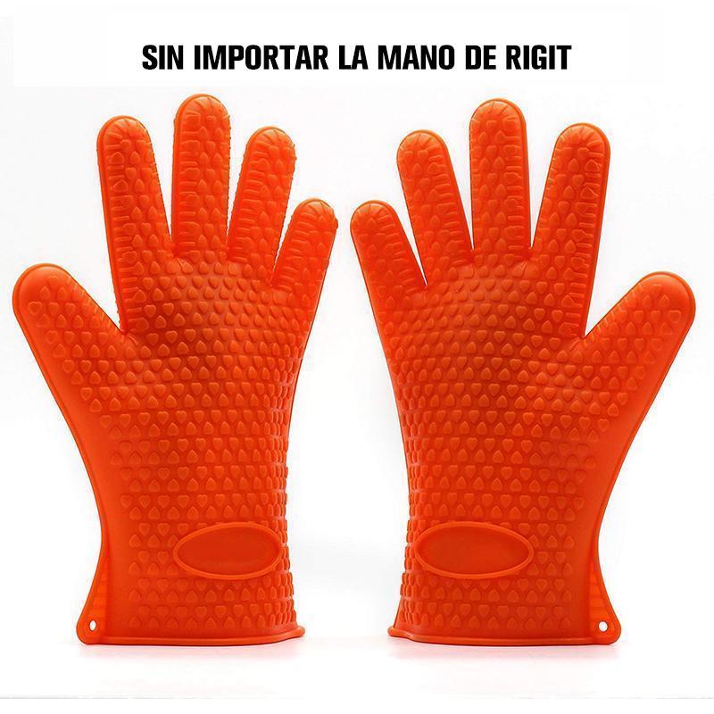 Bequee guantes de silicona resistentes al calor