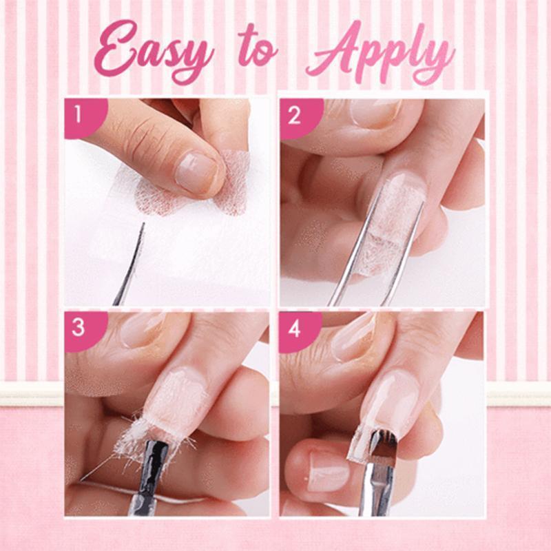 Extensión de uñas Seda Fibra de vidrio
