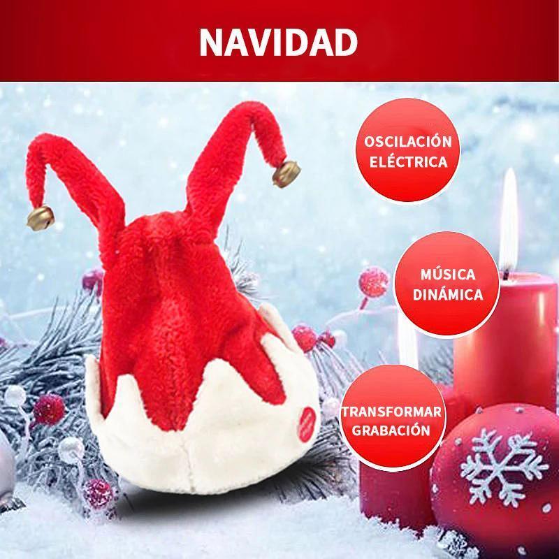 Sombrero eléctrico de Santa Claus que se puede bailar