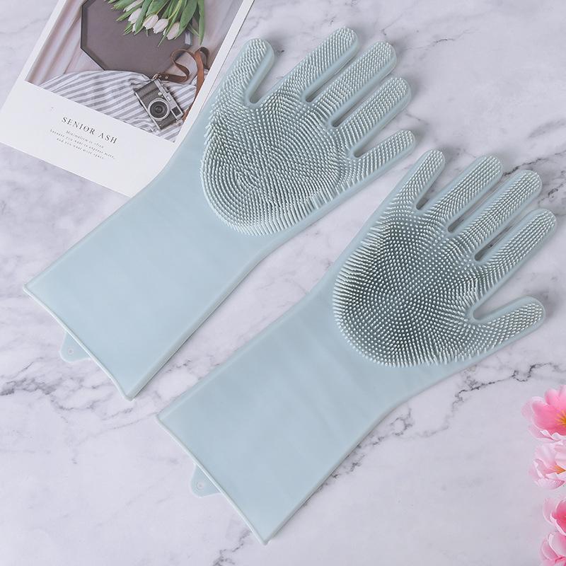 Guantes mágicos de lavado de silicona
