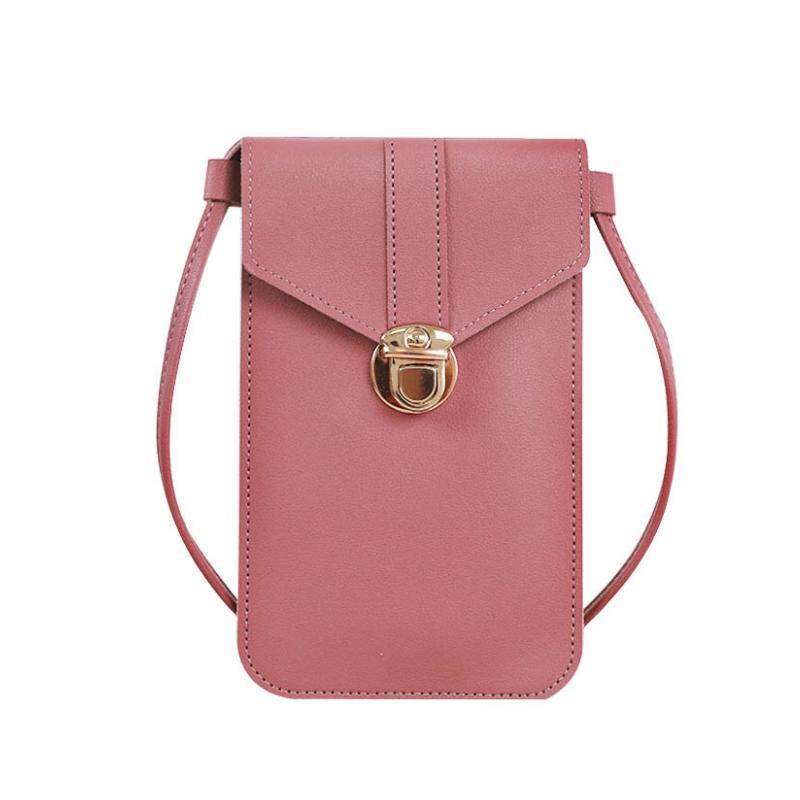 Bolsa de cambio de cuero de PU tocable