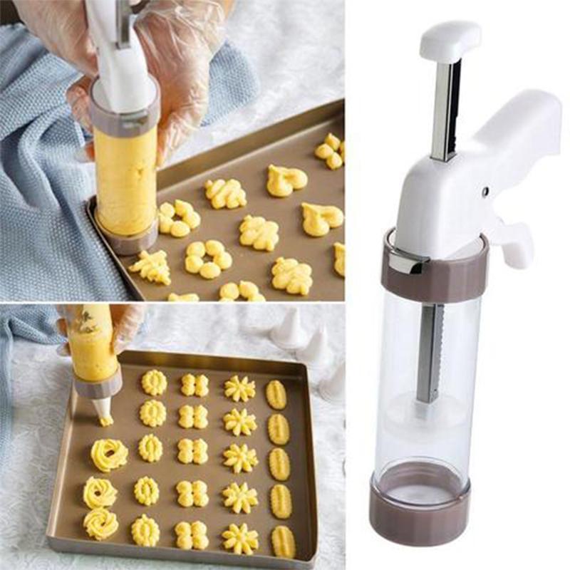 Juego de cortadora de prensa de galletas lindas
