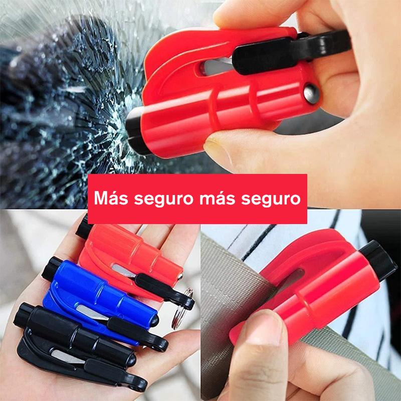 Llavero de seguridad para la vida del coche tres en uno