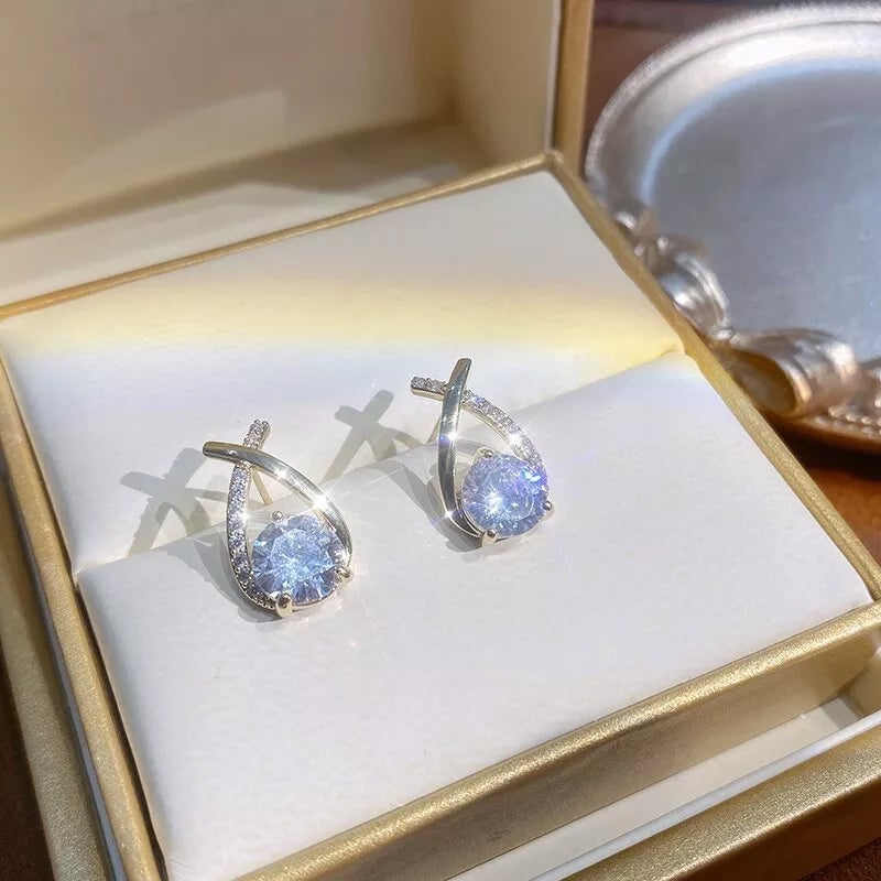 Aretes de cola de sirena
