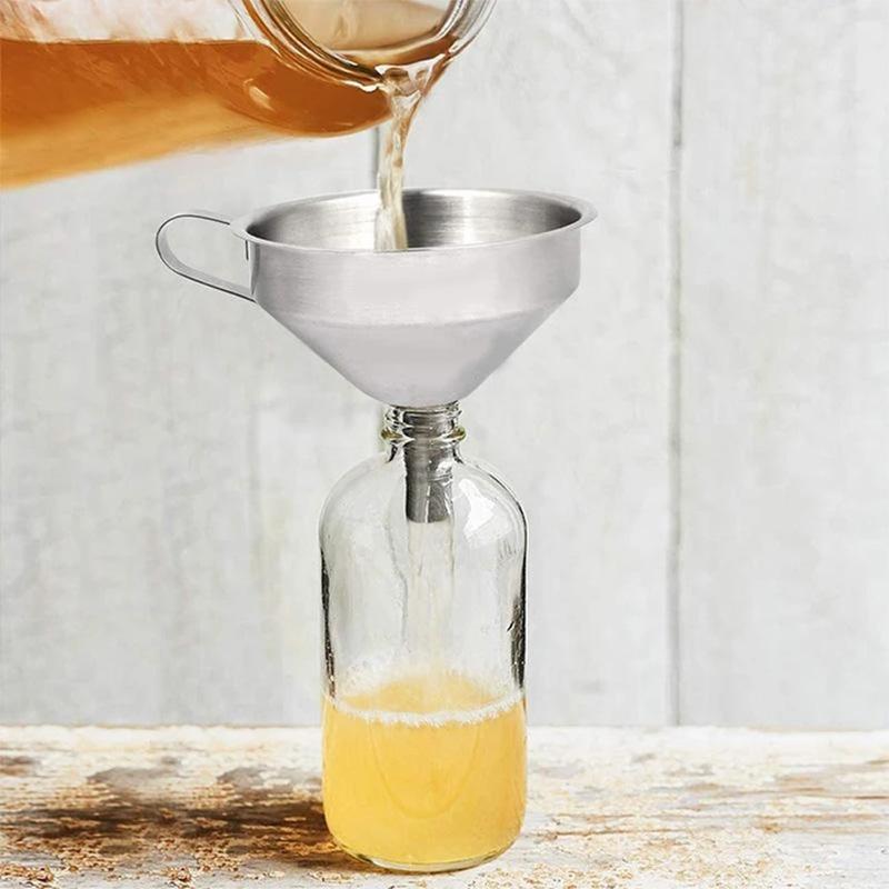 Embudo de aceite de cocina con filtro