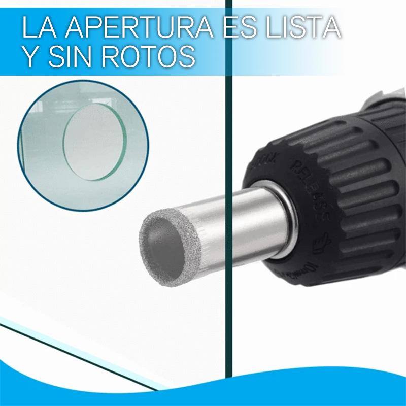 Juego de 15 brocas de taladro de diamante