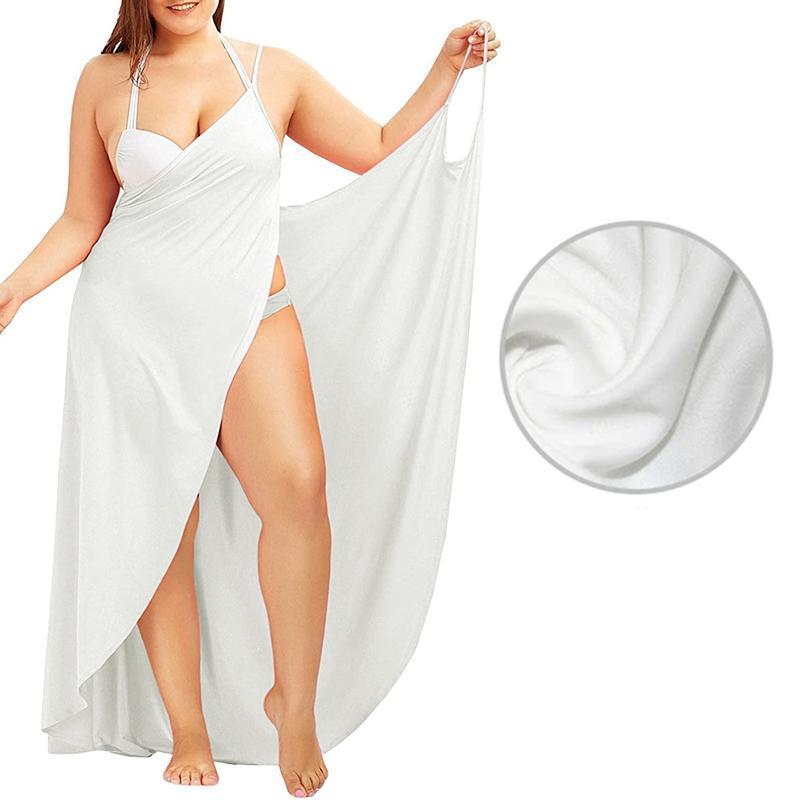 Elegante vestido de toalla 2 en 1