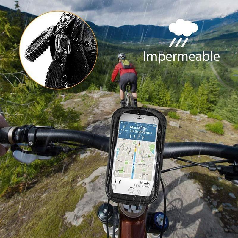 Bolsa impermeable para bicicleta