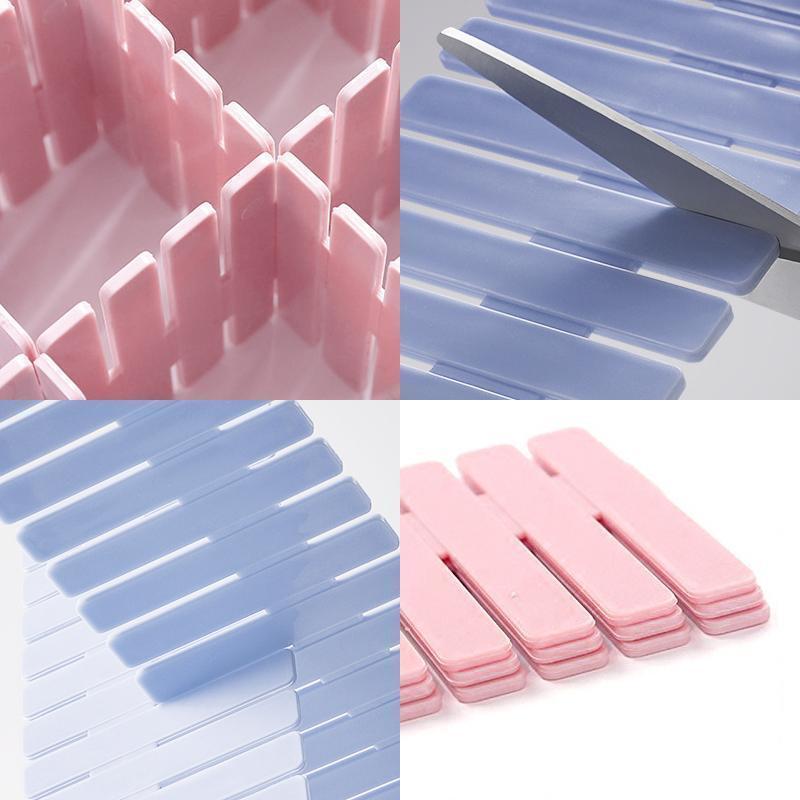 Divisor de cajones multifuncional plástico 4 colores