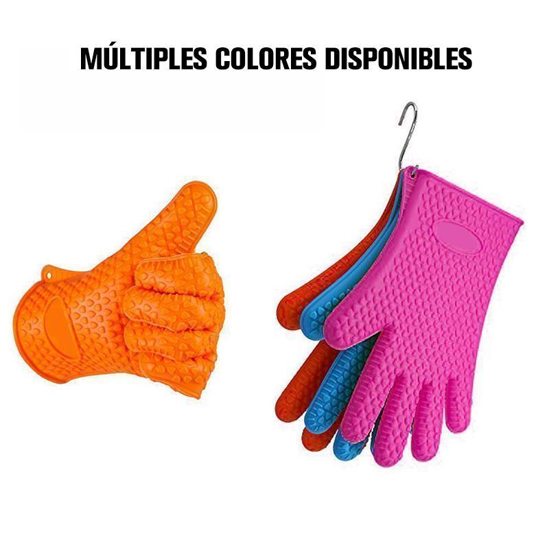 Bequee guantes de silicona resistentes al calor