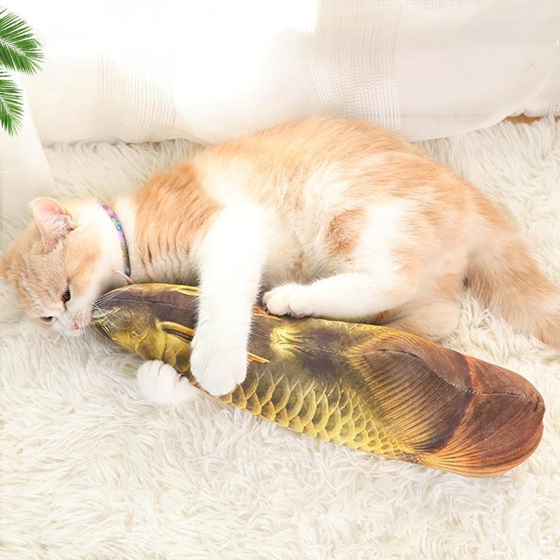 Juguete de pez para gatos