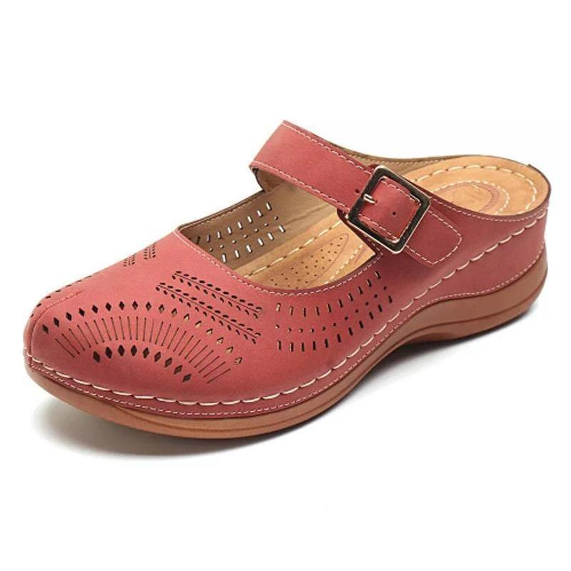 Sandalias vintage antideslizantes cómodas para mujer