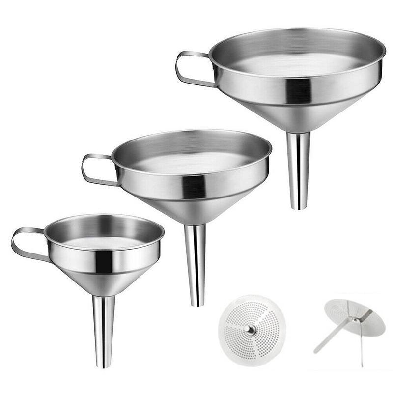 Embudo de aceite de cocina con filtro