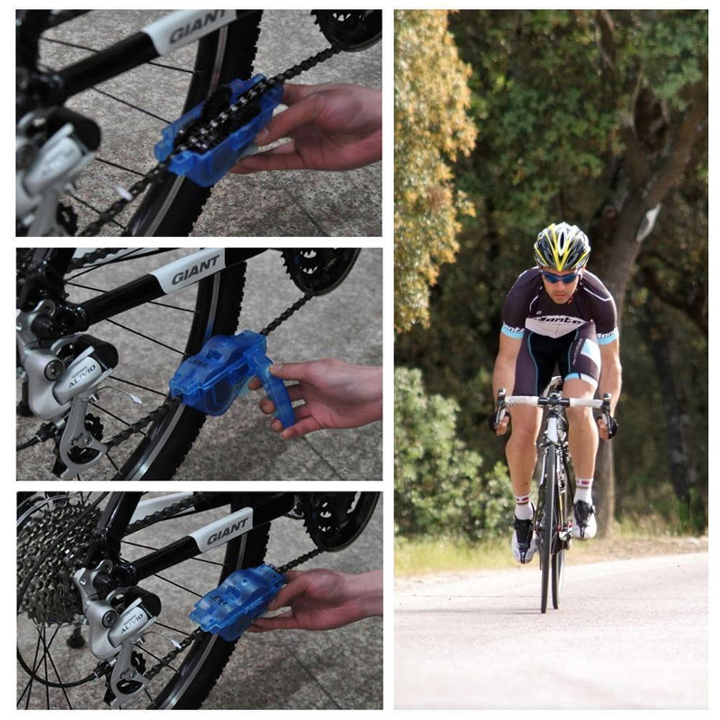 Limpiador de cadena de bicicleta