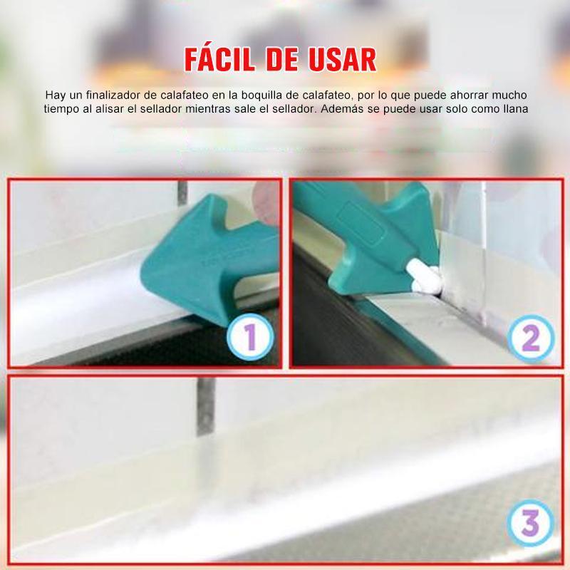 Boquilla de calafateo de silicona (sin raspador)