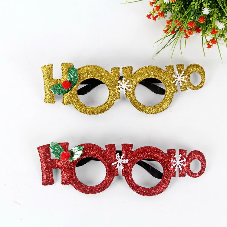 Marco de gafas de Navidad