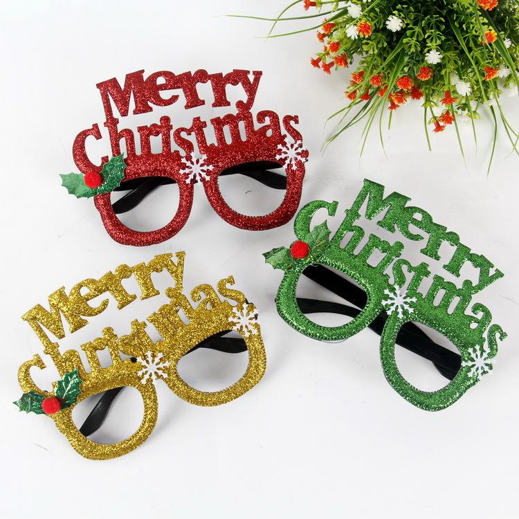 Marco de gafas de Navidad