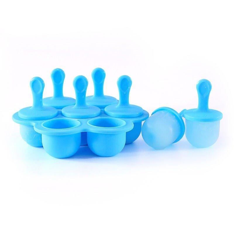 Juego de moldes de silicona para paletas mini